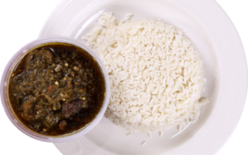 Rice and buka stew