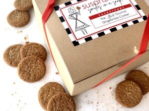 Susansnaps signature gingersnap grand gift box – 60 cookies