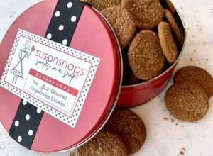 Gingersnap Cookie Gif tin -35 cookies