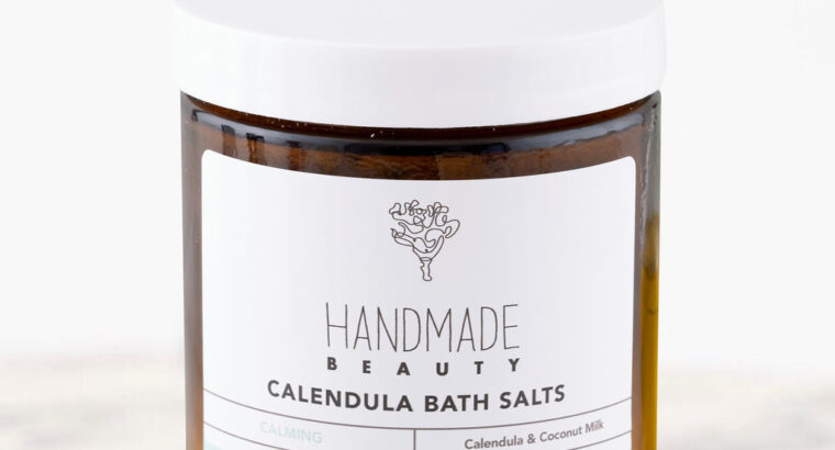 Calendula bath salts 16 oz