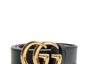 Gucci GG thin Marmont belt – black