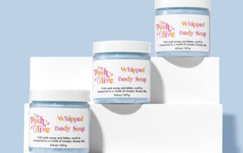 Whipped body soap