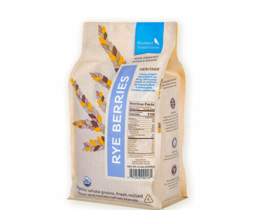 Organic heritage rye berries