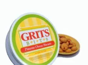 Pimento cheese grits Bits tin