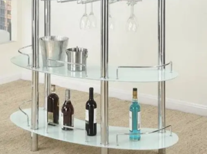 Bar table – glass