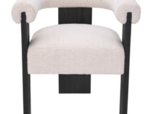 Boucle modern chair