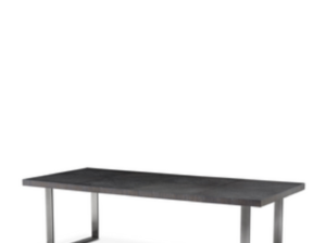 Charcoal dining table