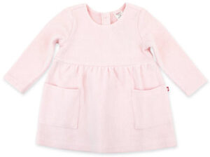 Cozy fleece dress pink