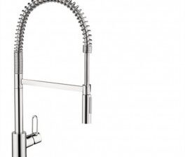 Gpm pullout spray single hole kitchen faucet