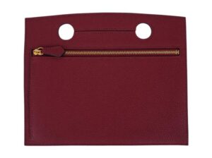 Hermes back pocket pochette 30 rouge